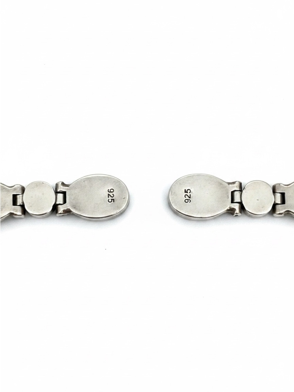 Turquoise Triple-Oval Drop Earrings -925 sterling silver - Picture 5 of 5